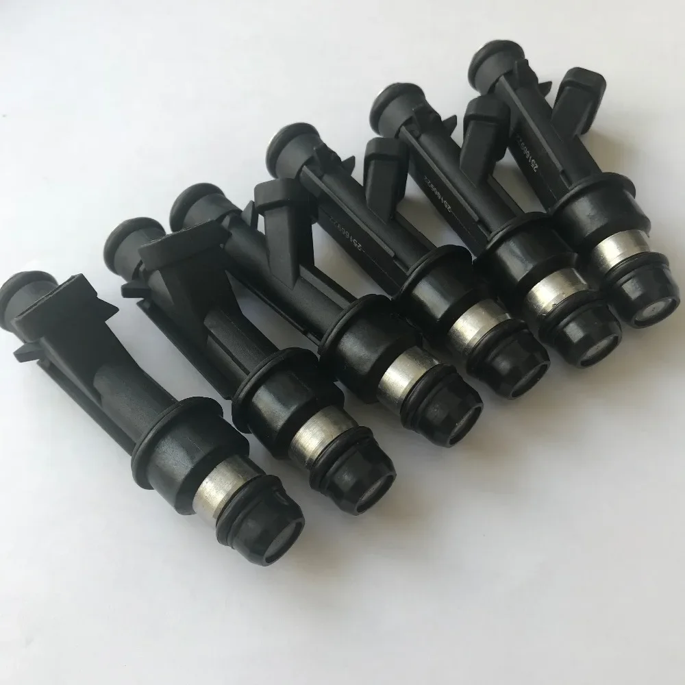 6PCS Fuel Injector 25166922 For Isuzu Rodeo Honda Passport Acura 3.2L 3.5L V6