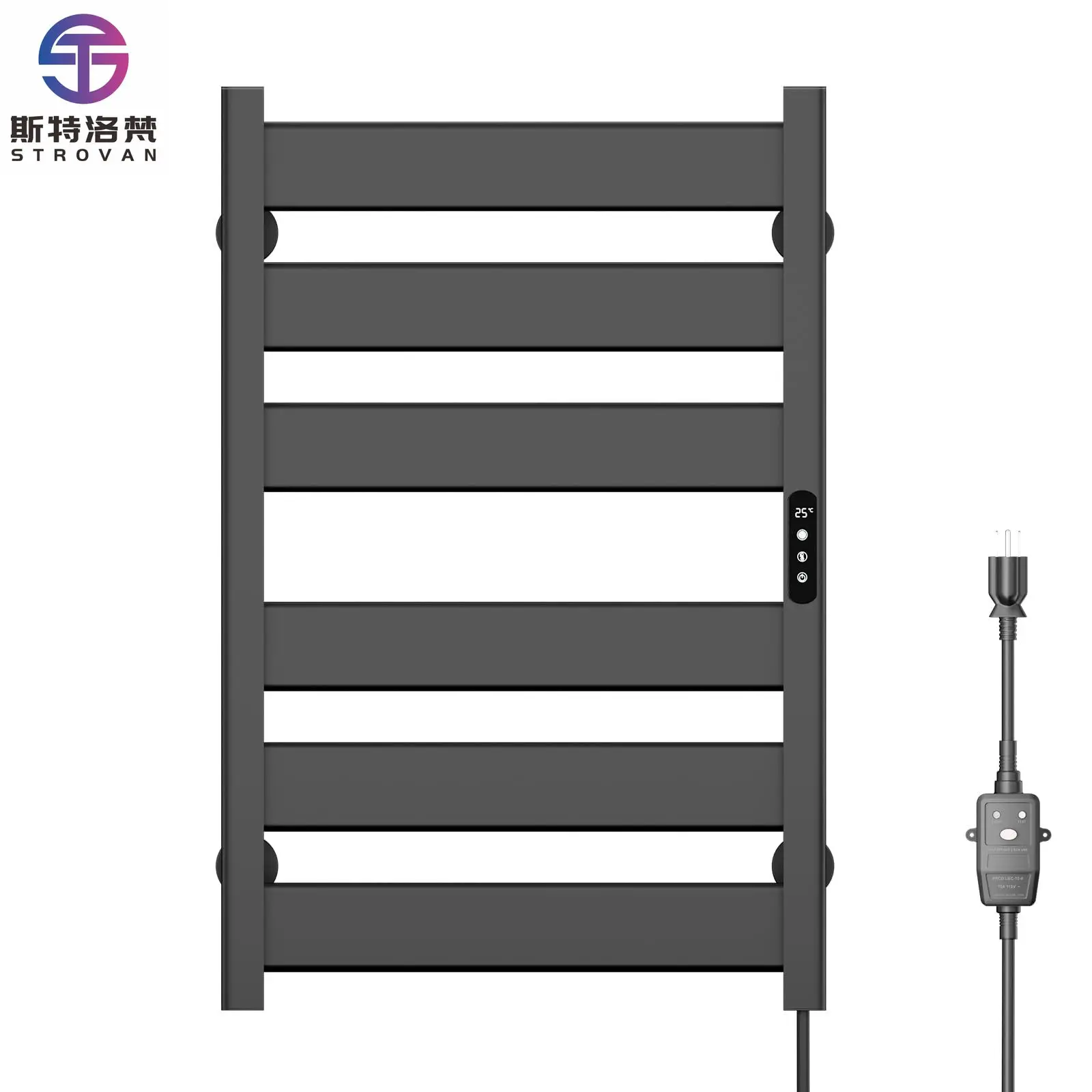 Smart Bathroom Towel Dryer Heater Rack - Wall-Mounted  Aluminum Radiator Electric Towel Warmer