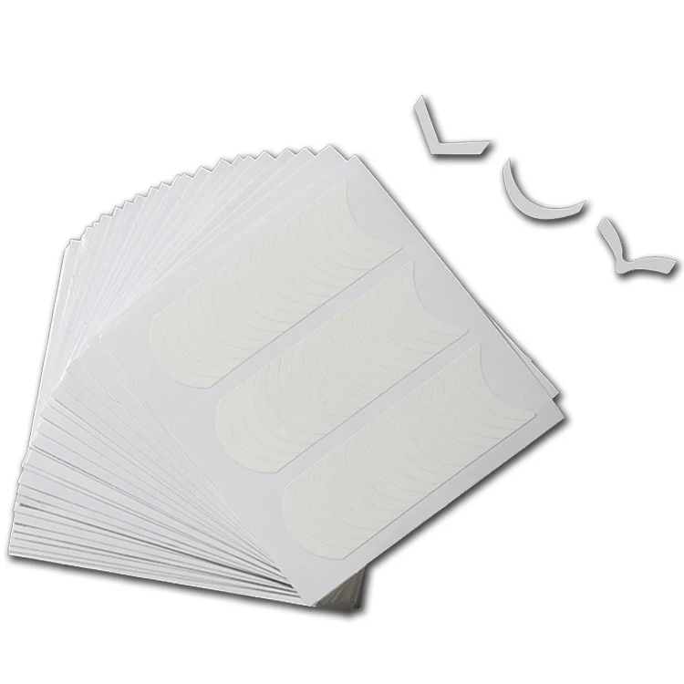 5-teiliges Nail-Art-Schablonen-Set für französische Maniküre, einfache Anwendung von Nagellack, Aufkleber für perfekte Nagelspitzen – Detail 4