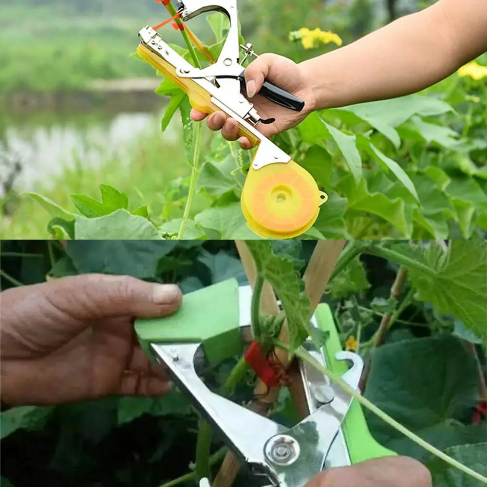 3Pcs/set Binding Machine Garter Plants Orchard Branch Bind Blade Garden Supplies Pruning Tools Accessories Stems Tape Cutter
