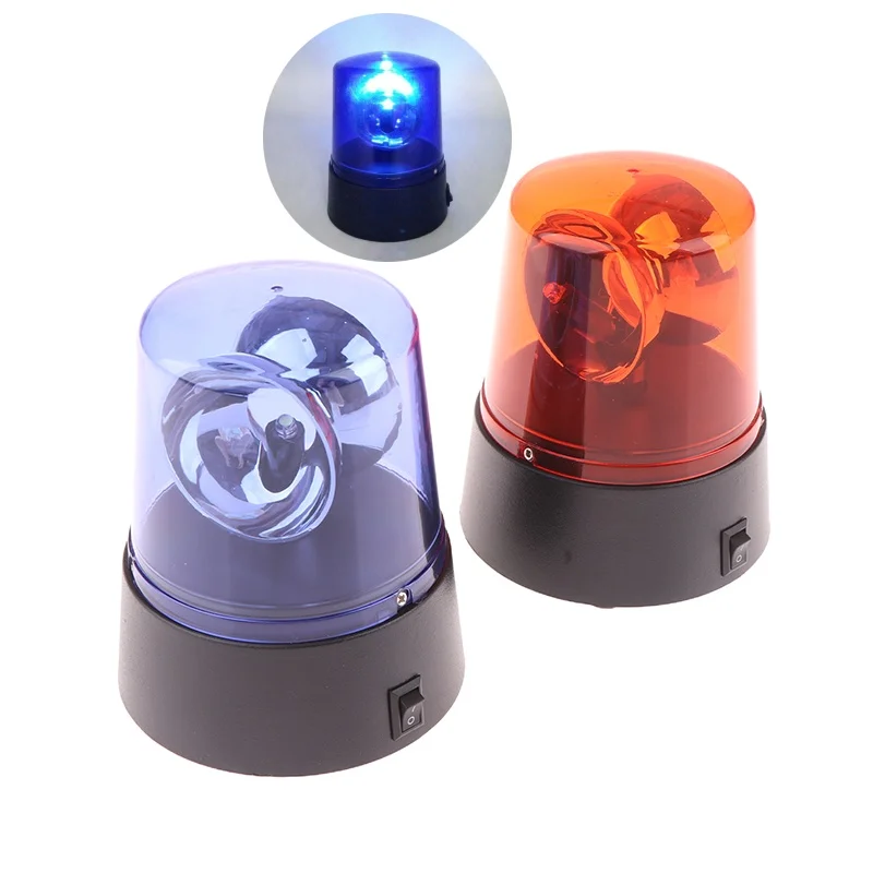 Strobe Car LED Flashing Circular Signal Light Battery Power Ceiling Police Light Warning Lamp For Cargo Truck Vehicle School