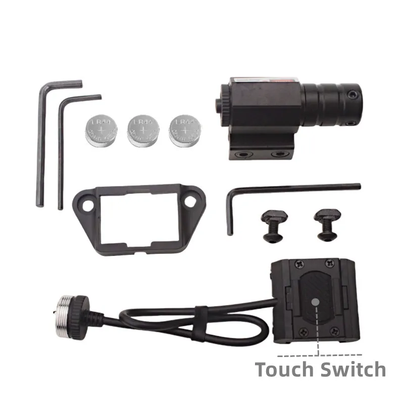 

Laser Sight Adjustable 11mm 20mm Rail Mount Laser Scope Sight Red Dot Laser