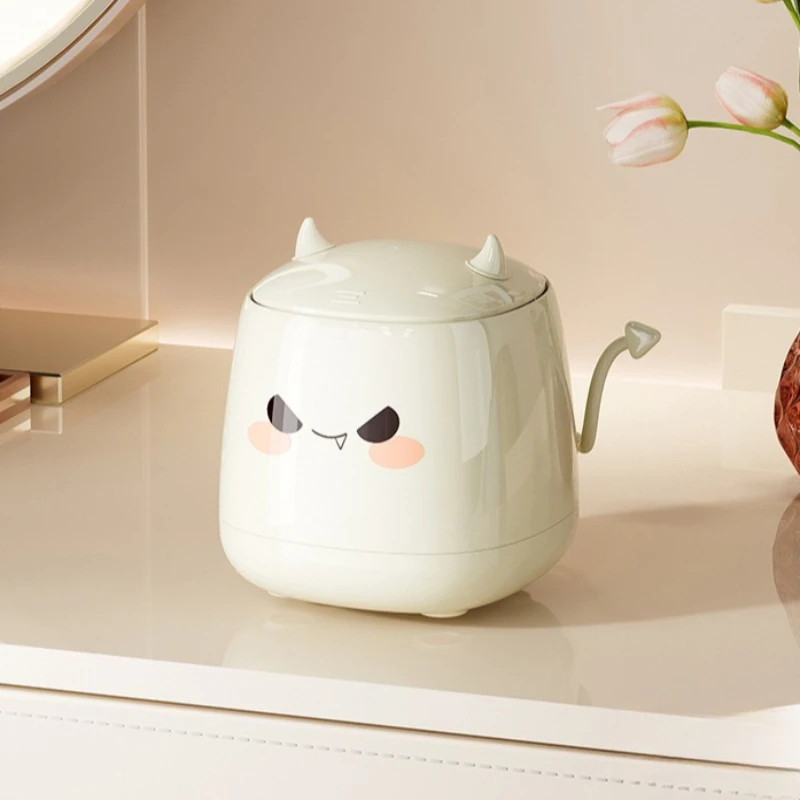 

The Little Devil Waste Bins Multi-functional Large-capacity Office High-end Waste Bins Eaturing A Desktop Home Spazzatura JTW