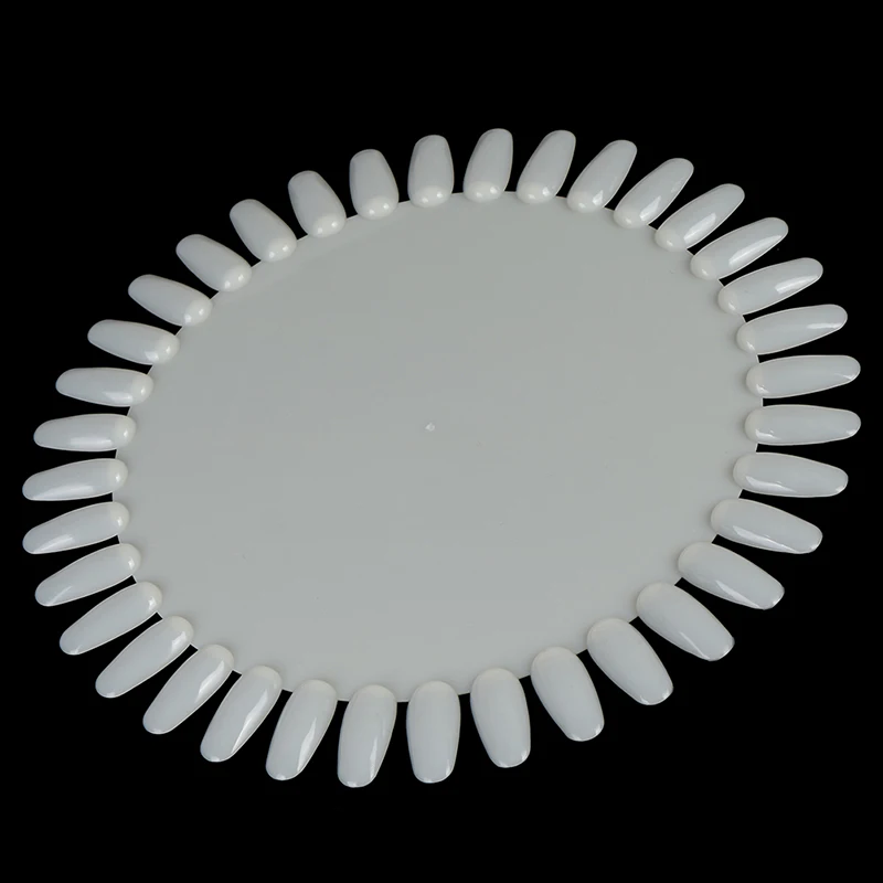 【السلام】لوحة ألوان جل طلاء أظافر مستديرة مكونة من 36 لونًا، لوحة ألوان مزيفة بطرف فني #5