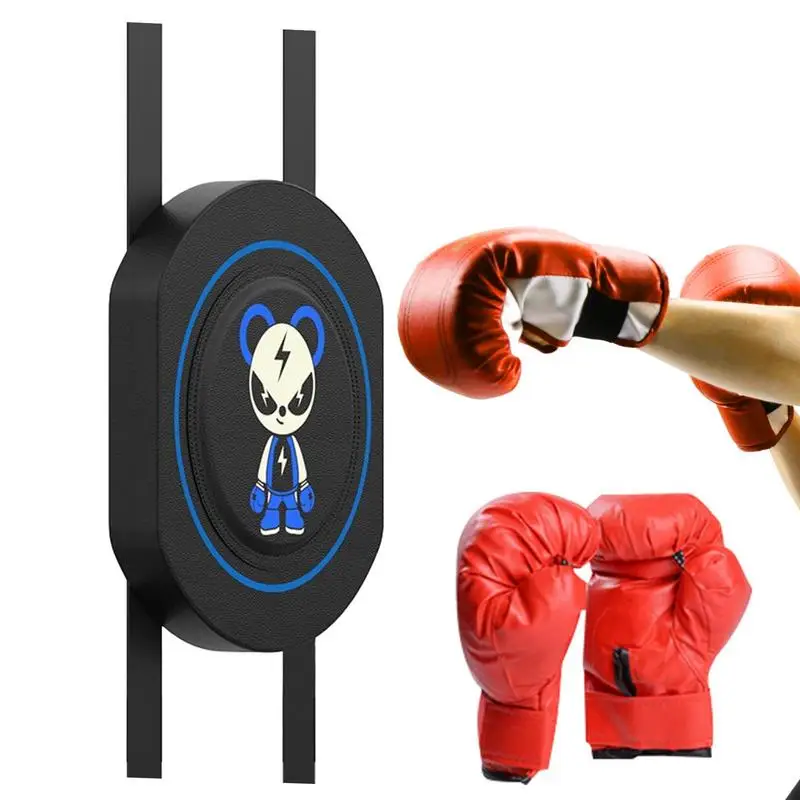 Boxing Wall Target & Kids Boxing Gloves Set Portable Boxing Gear Sanshou Taekwondo Training For Home Gym Boxing