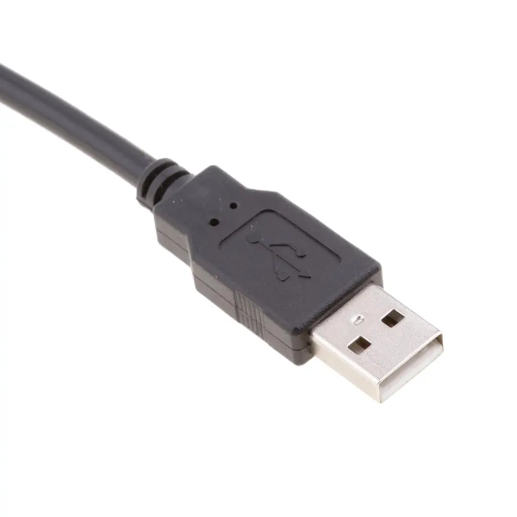 USB Extension Cable Short Sturdy Black Adapter Line Service Part for Lexia 3 PP2000 Car Scanner