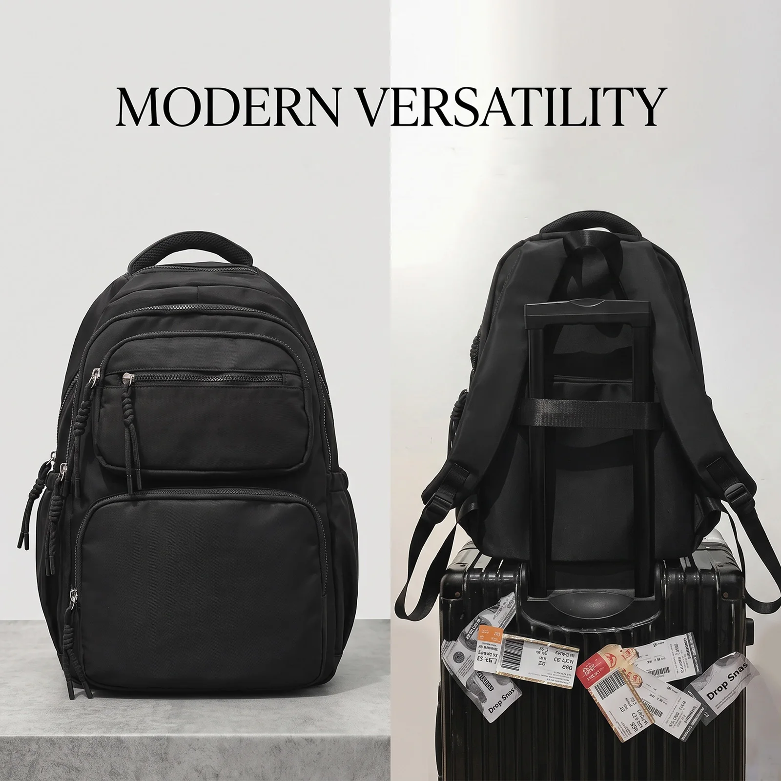 Laptop Backpack for High School & Junior High Students,Unisex Campus Rucksack for Teens,Ergonomic Kids Bookbag Back to School