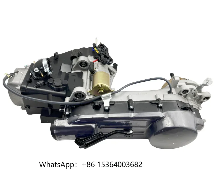 

TJXL-troke GY6 180cc 161qmk Engine Assembly With Long case for Gas Scooter Parts ATV Go Kart