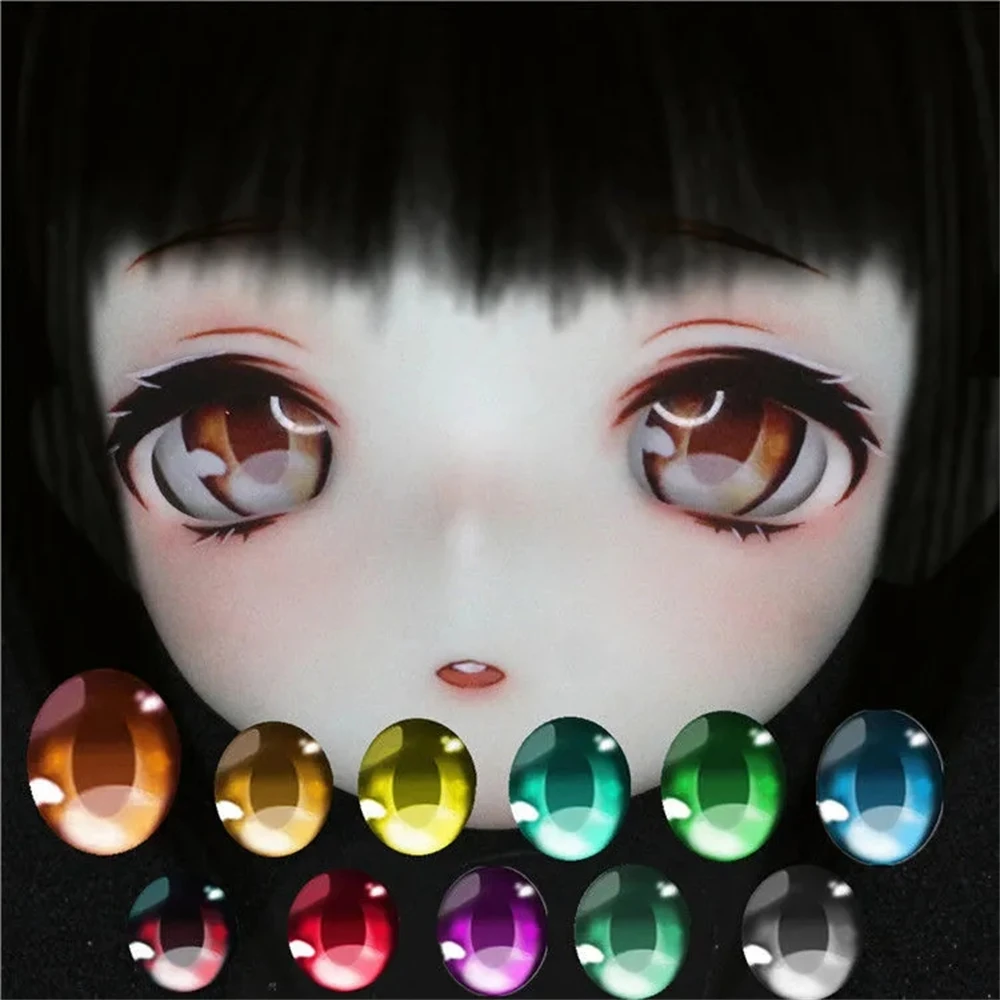 

BJD Eyes doll eyes 8mm-26mm doll cartoon gradient acrylic Eyes for toys 1/8 1/6 1/4 1/3 SD DD doll accessories 8mm-26mm doll eye