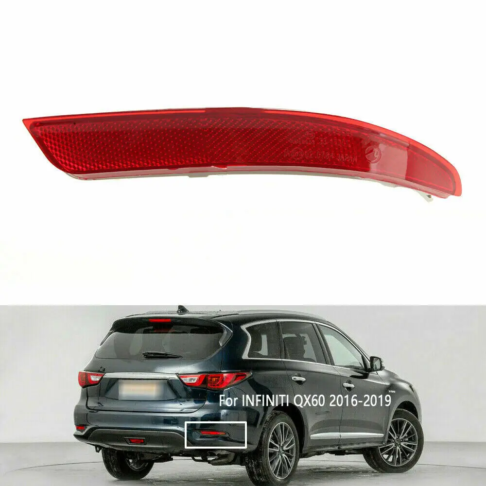 

Improve Vehicle\\'s Appearance with Right Passenger Rear Reflector Light Bumper for INFINITI QX60 2016 2017 201819
