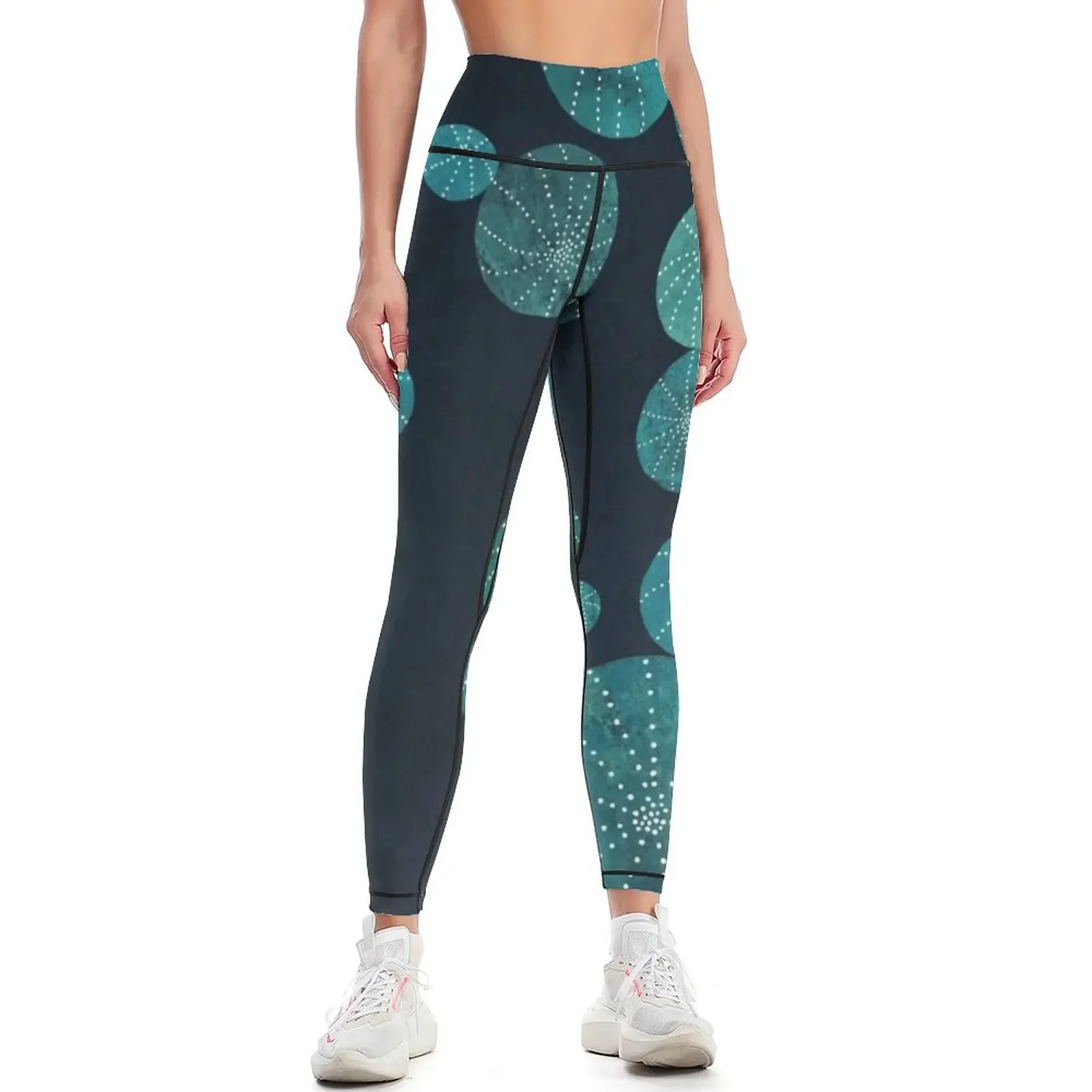 

Turquoise cactus field Leggings sporty woman gym Sweatpants Training pants Womens Leggings
