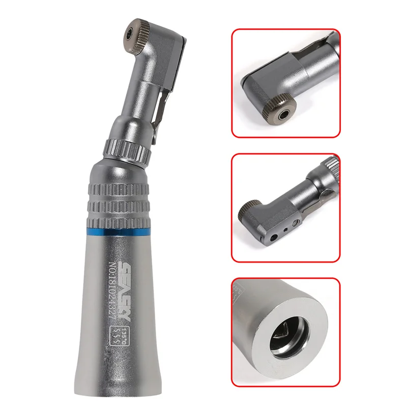 

Dental Low Speed Contra Angle Handpiece Fit Motor 2/4Hole Latch Button Handpiece NSK Style