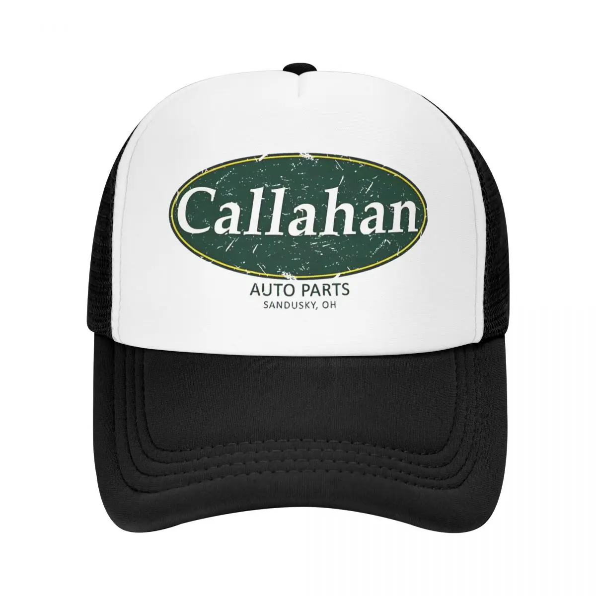 Callahan Auto Parts Snapback Hat For Man Woman Breathable Cooling Mesh Side Sun Hats Caps Adjustable Fit