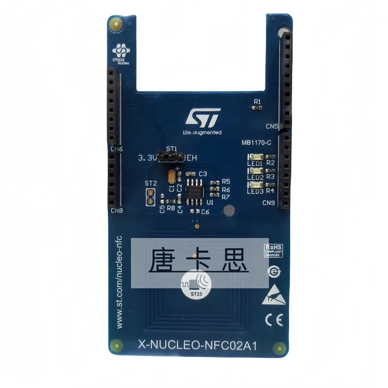

Оригинальный продукт на складе X-NUCLEO-NFC02A1 M24LSTM32Nucleo Плата разработки динамических тегов NFC