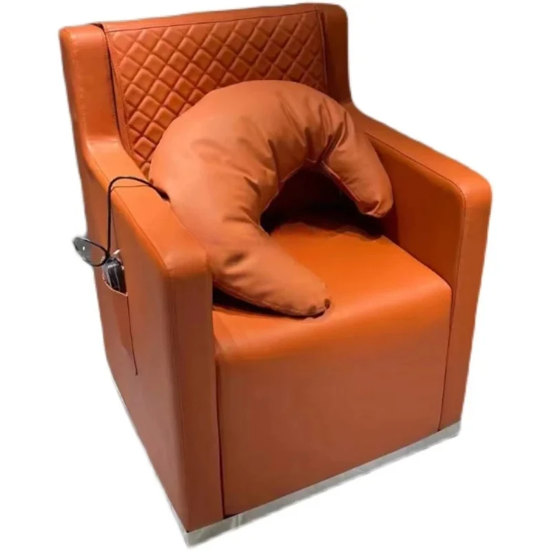

Barber Shop Hair Cutting Chair Hairdressing Chair High-End Hair Massage Hot Dyeing Perm Leisure Waiting