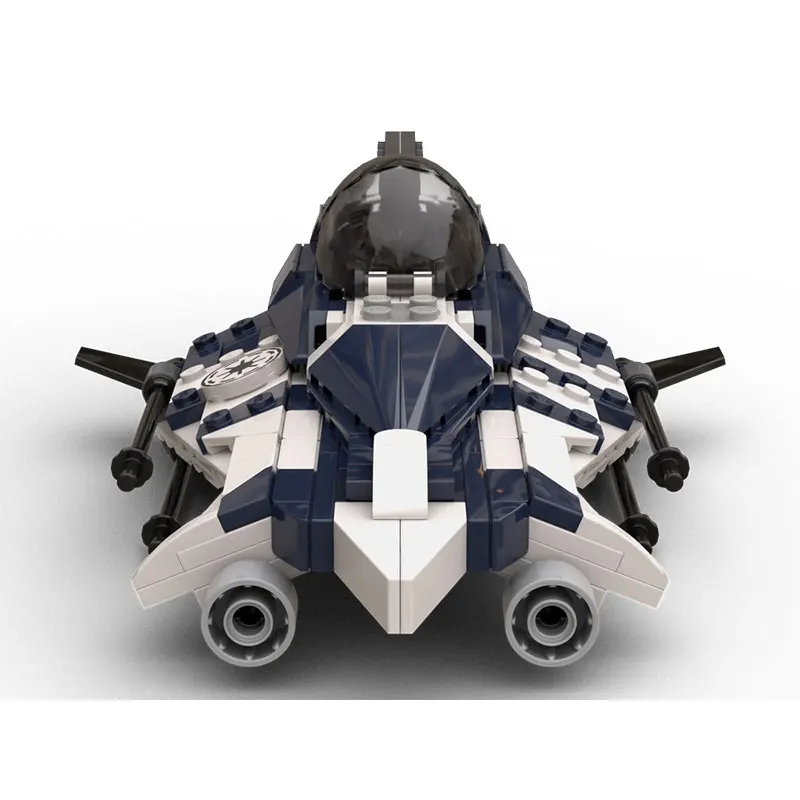 

MOC Space War The Azure Angel Building Block Model Technical Adults Brick Model Set Creative Birthday Juguetes Gifts 243PCS