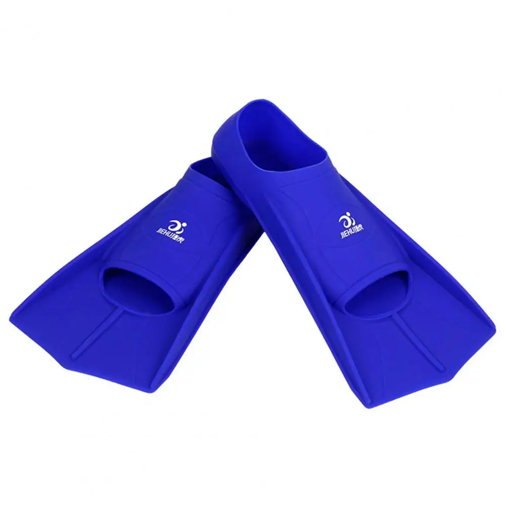 Aletas flotantes de entrenamiento de natación para adultos, aletas de hoja corta para ayuda Flexible cómoda en el Entrenamiento de natación