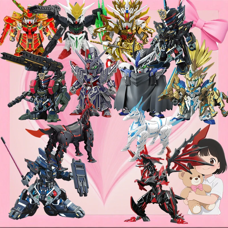 

Bandai Original SDW Heroes GF Virtue Type B, Edward 2V, Benjamin V2, Saijou Delta Custom Fandom Essential Premium Set
