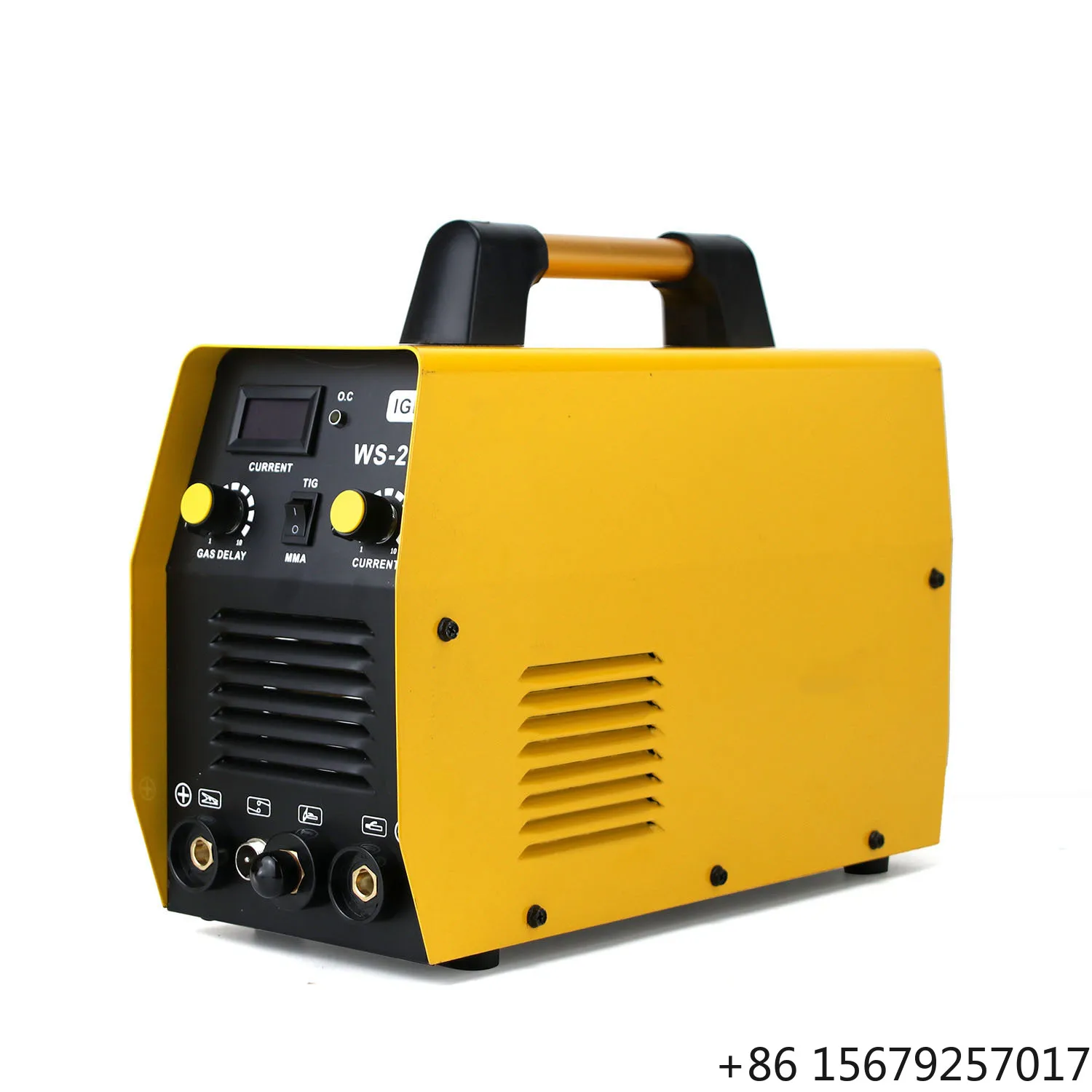 Argon Arc Welding Machine Dual-Purpose Manual Gas Shielded Welding All-Copper Stainless Steel WS TIG 250 DC Polarity 220V
