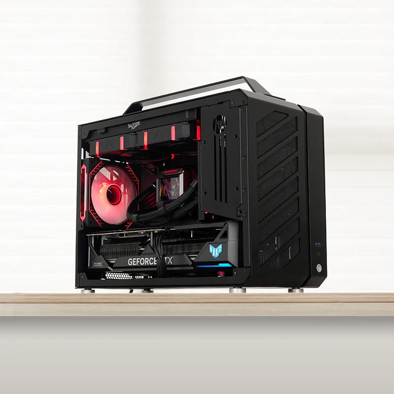 Desktop assembled computer mainframe