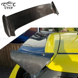 For 2018-2023 Suzuki Swift Sport ZC33S High quality Carbon Fiber Tailgate Rear Cover Spoiler Wing Car Styling Body Kits