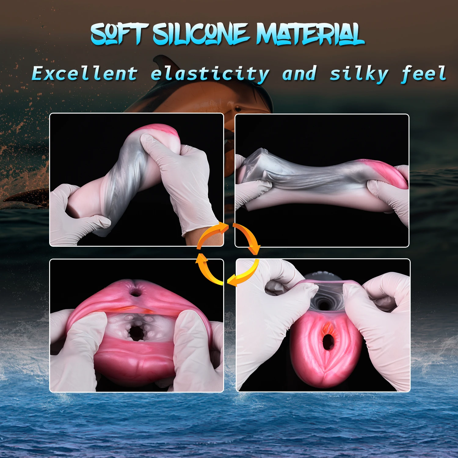 LUUK Vibrating Pocket Pussy Male Masturbators Soft Silicone Masturbators Sex Toys for Men