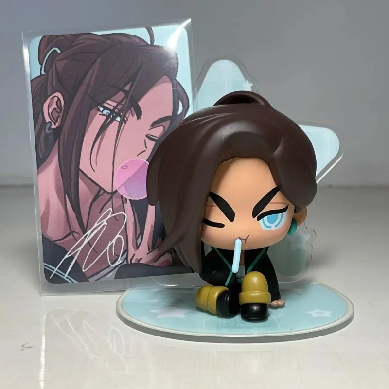 새로운 정품 외계인 무대 블라인드 박스 만화 이반 인형 미니 인형 귀여운 루카 펜던트 서프라이즈 박스 장식 생일 외계인 무대 선물