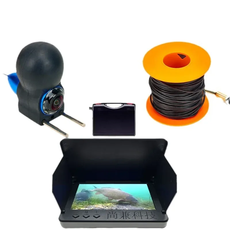Fish Finder HD Underwater Camera 2024 New Visual Anchor Fish Probe Visual Fishing Underwater Fish Watching Instrument