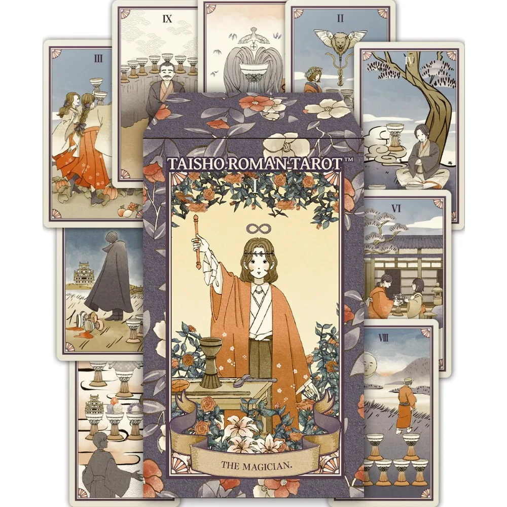 78 Cards Taisho Roman Tarot Japanese Tarot Deck The Turbulent \