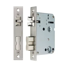 Aço inoxidável Door Lock Body para Smart Door, Fingerprint Lock, Hardware, Acessórios, Tamanho 5050