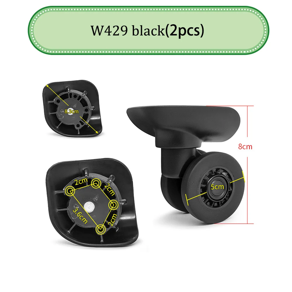 for Mendoza Luggage Accessories Accessories Universal wheel wear-resistant password pull rod leather case wheels travel case