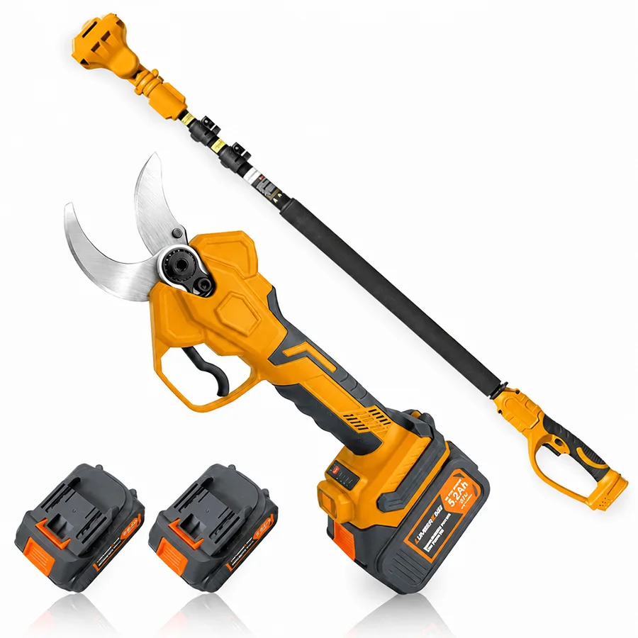Custom 21V Brushless Pole Pruner 30-40mm Adjustable Electric Pruning Shears