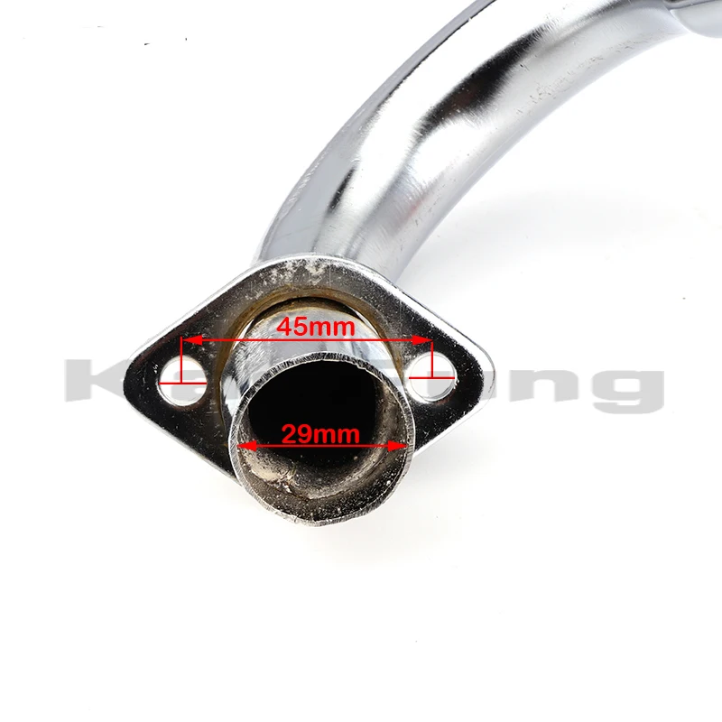 Modified 28MM Motorcycle Exhaust Muffler Pipe for Kawasaki Motocross Dirt Pit Bike KLX110 70cc-150cc HONDA CRF70 125cc 110cc - view 5