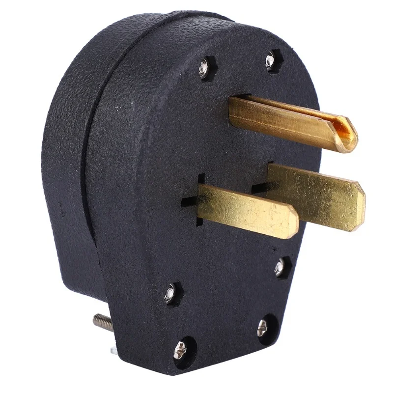 NEMA 6-50P  Connector Ultra Large Power Standard Industrial Plug  50A