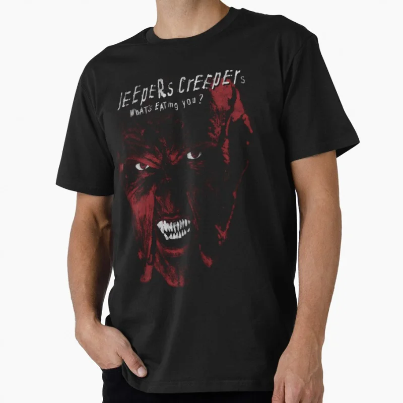 

Jeepers Creepers Horror Movie Vintage Tv Series Halloween Film Classic Gift T shirt Large size Tops 100% cotton printed Clothes