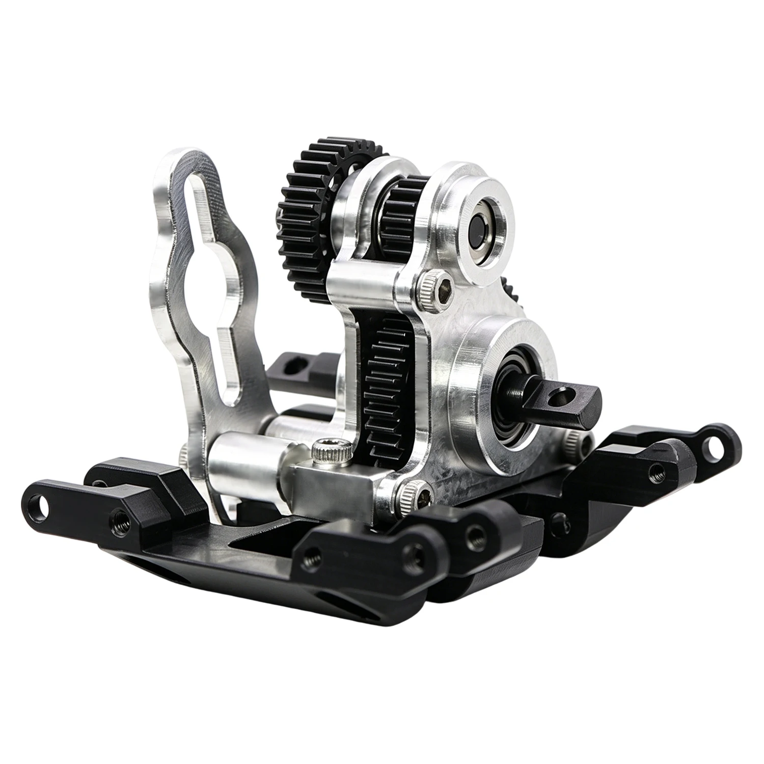 NOD-24 2.68:1 Ratio Aluminum Micro Transmission with Delrin Skid for 1/24 RC Crawler SCX24 AX24 Compact COMP Chassis Rigs Parts