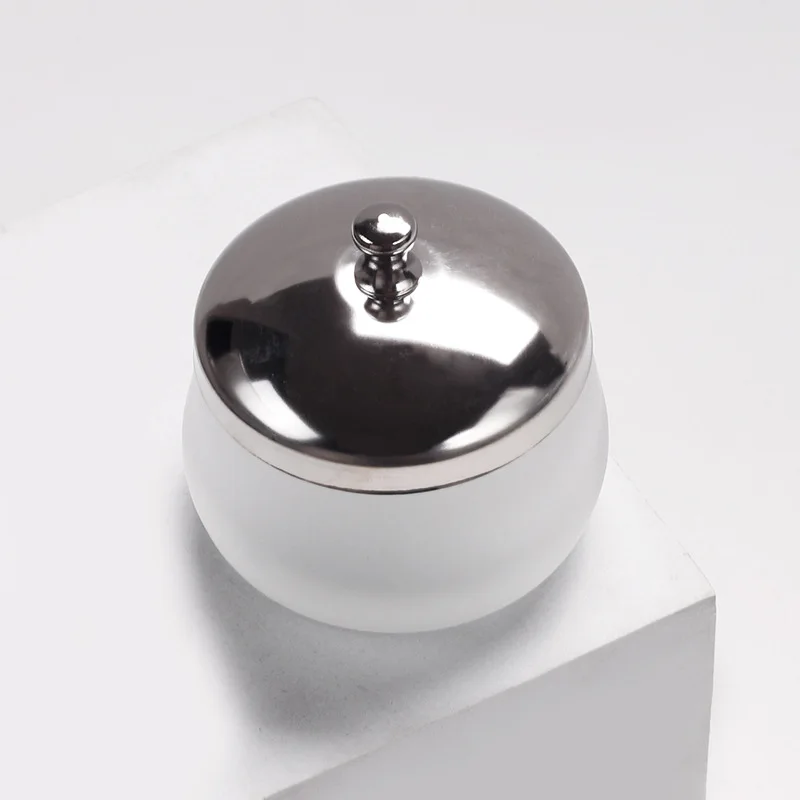 Poudre de verre liquide pour Nail Art, tasse, couvercle de plat, bol, support de verre, conteneur, équipement, outils d'art des ongles, Kit de poudre acrylique, 1 pièce