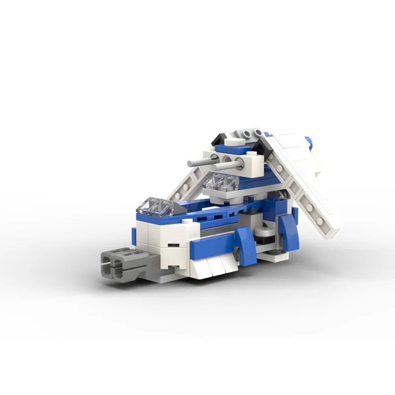 125 pièces Star Fighting Republic Gunship/microfighter LAAT-2x75391 alternative MOC personnaliser modulaire bricolage jouet cadeau d'anniversaire
