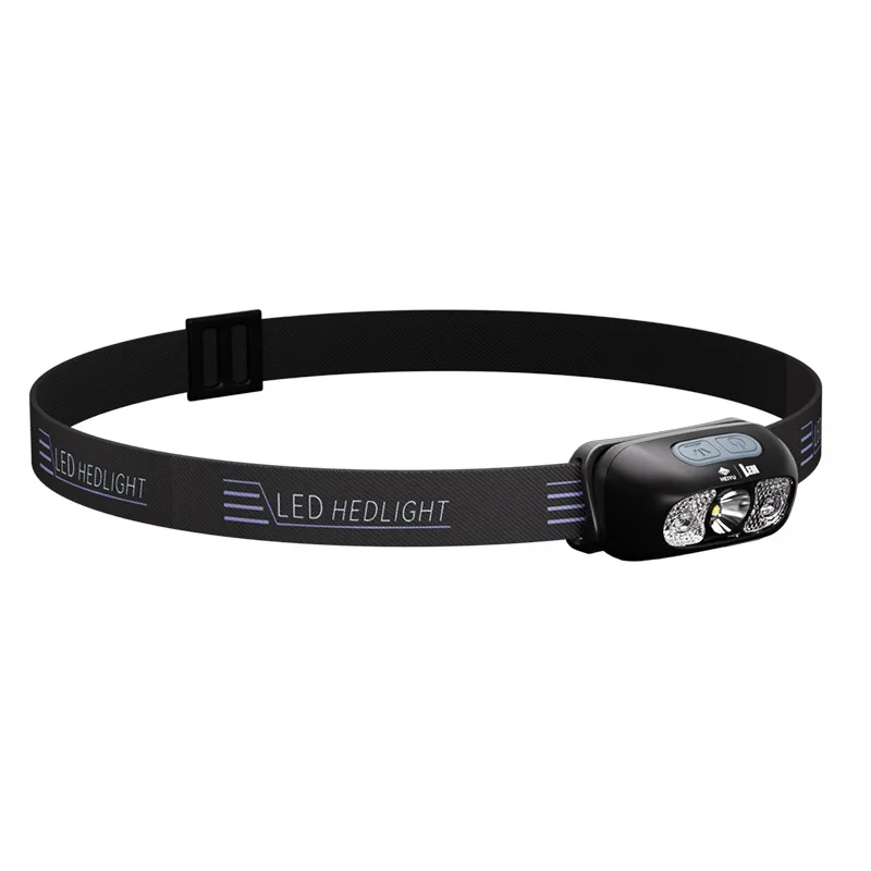 Linterna frontal especial para recoger orejas, iluminación montada en la cabeza, excavación de orejas, carga de luz fuerte, pesca superbrillante, pesca nocturna