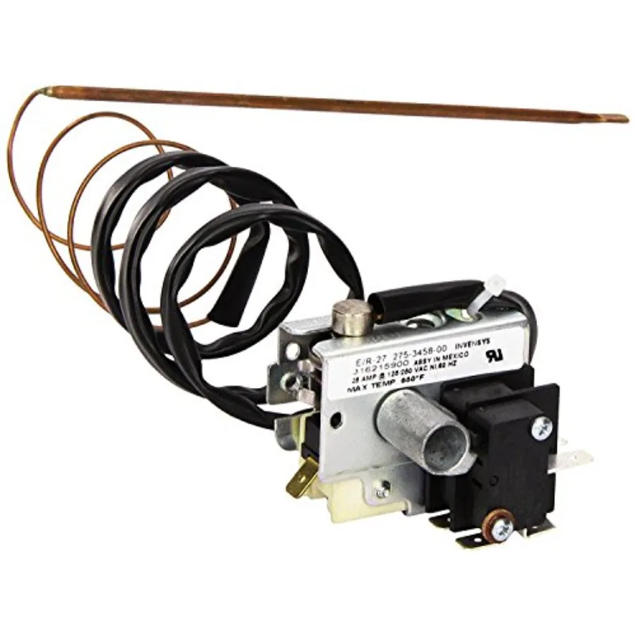 

ПОДЛИННЫЙ термостат для духовки 316215900, для духовых печей и печей, высокоточный контроль температуры, прочная конструкция, идеально подходит для H