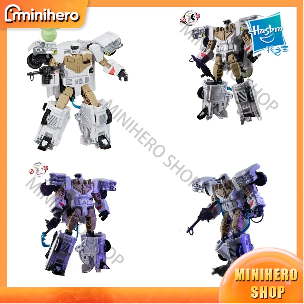 

In Stock Original Hasbro Transformers Generations Ecto-1 Super Action Figure Articulated Collectible Model for Adults