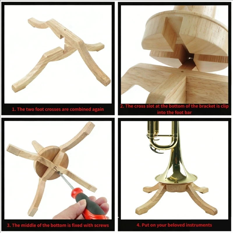 Light Weight Trumpet Holder Rack For Convenience And Instrument