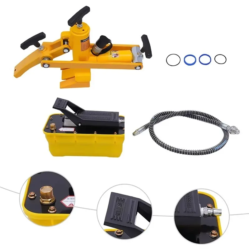 XL2 Hydraulic Tire Removal Tool with Foot Pump Tire Equipment Bead Crusher