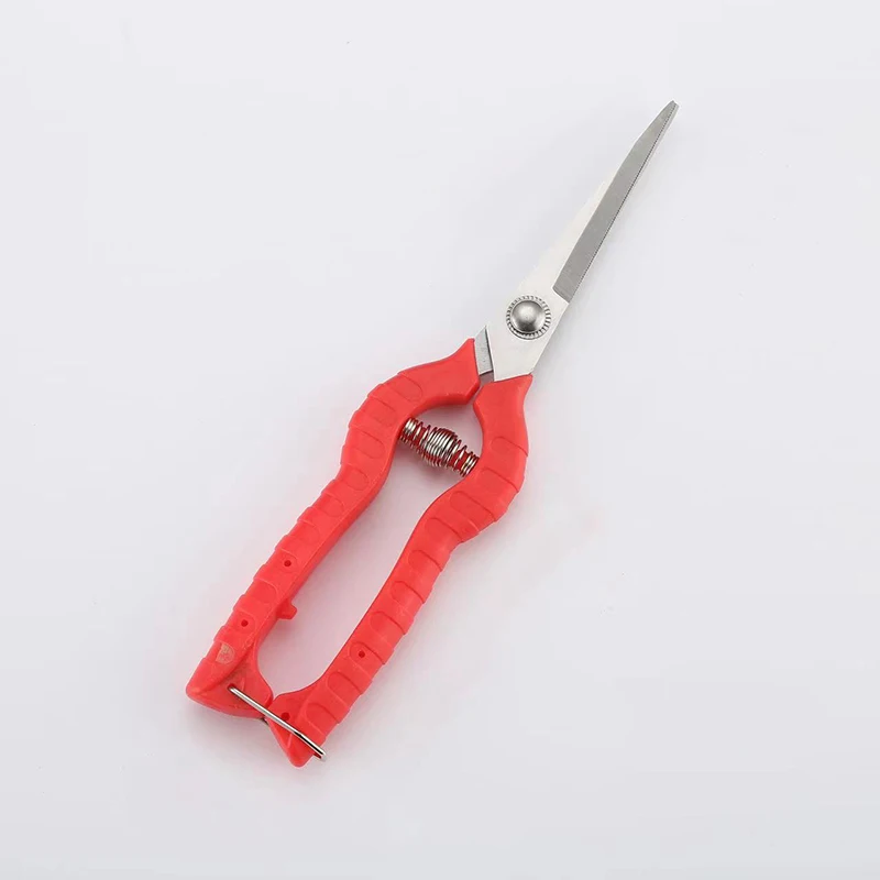 For Plants Garden Scissors Pruning Shears Gardening Hand Pruner Micro-Tip Pruning Snips Leaf Trimmer Straight Florist Scissor