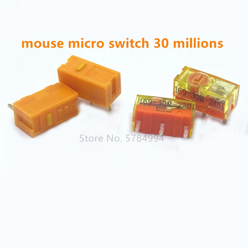 10-100 قطعة TTC الغبار الذهب التبديل الجزئي 30 الملايين انقر مدى الحياة سبائك الذهب زر الاتصال متوافق D2FC-F-7N 10 متر #4