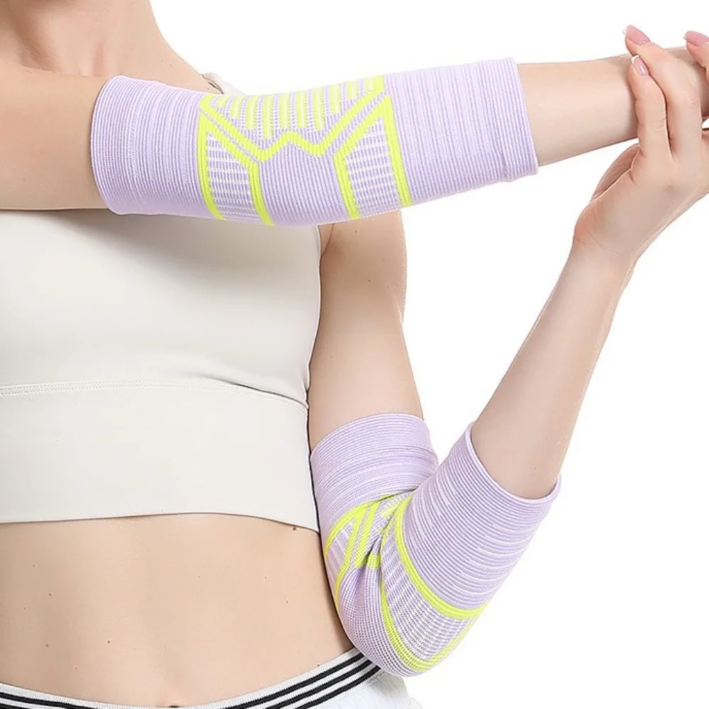 

Thickened Elbow Brace Arm Sleeve Adjustable Elbow Stabilizer Support Detachable Straps Anti-slip Arm Joint Protector Gym Sport