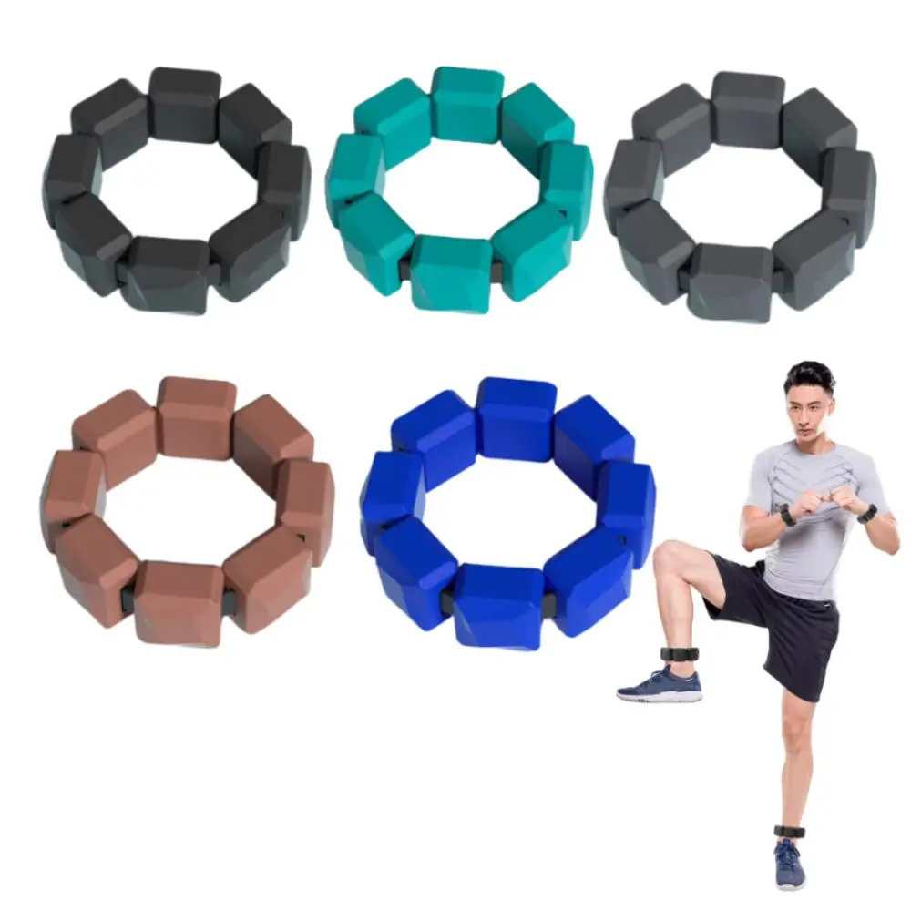 Silicone Wrist Weighted Bracelets Ergonomic Design Rings Weighted Wristband Adjustable Durable Wrist Protector Straps