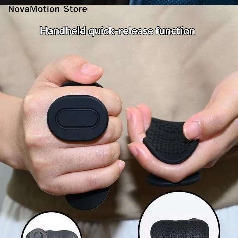 2Pcs Silicone Hand Grip Pads Anti-slip Palm Protector For Gym Fitness Weightlifting Dumbbell Pull Up Callus BlisterPrevention