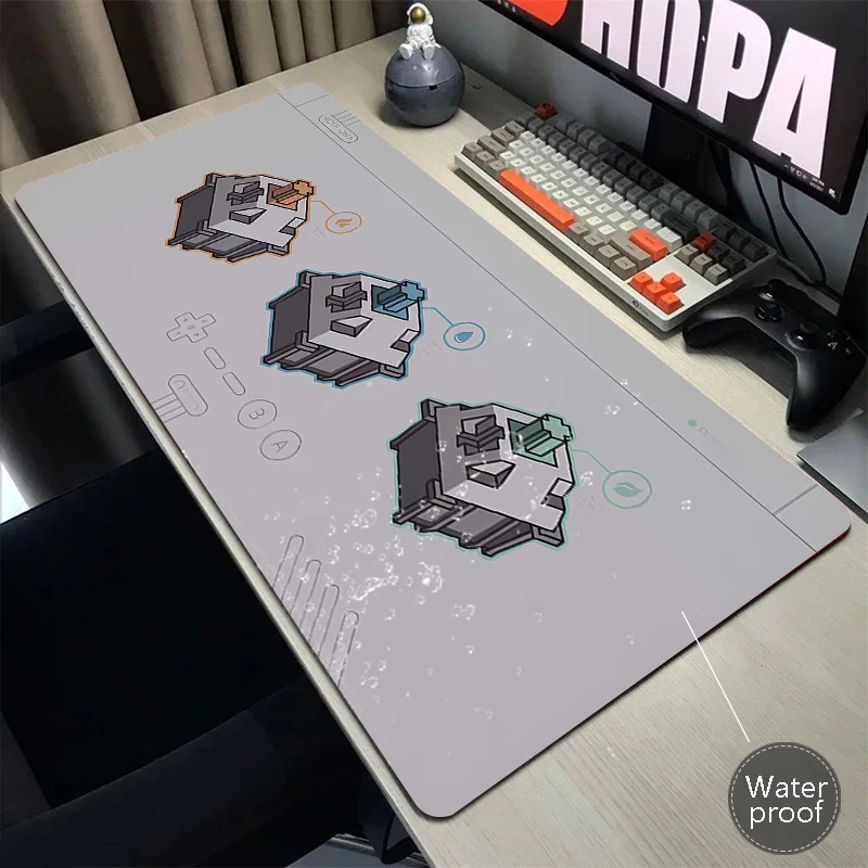 Switch Mouse Pad Gaming Laptop Game tappetino per Mouse tappetino per Mouse in gomma impermeabile Office muslimah!