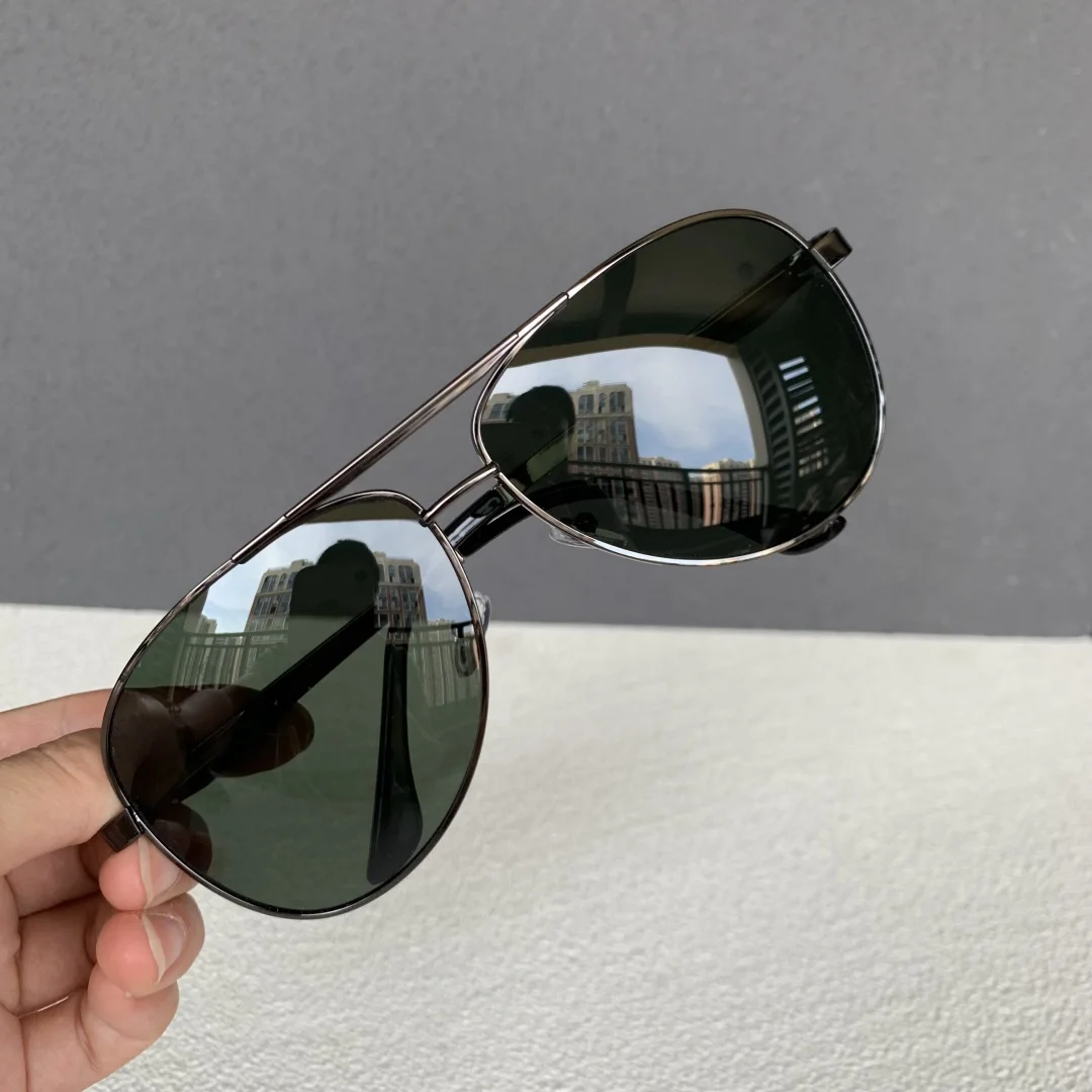 

152mm Oversized Pilot Sunglasses Male Vintage Luxury Designer Sunglasses for Men Gold Black Aviator Mens Sun Glasses Accessories